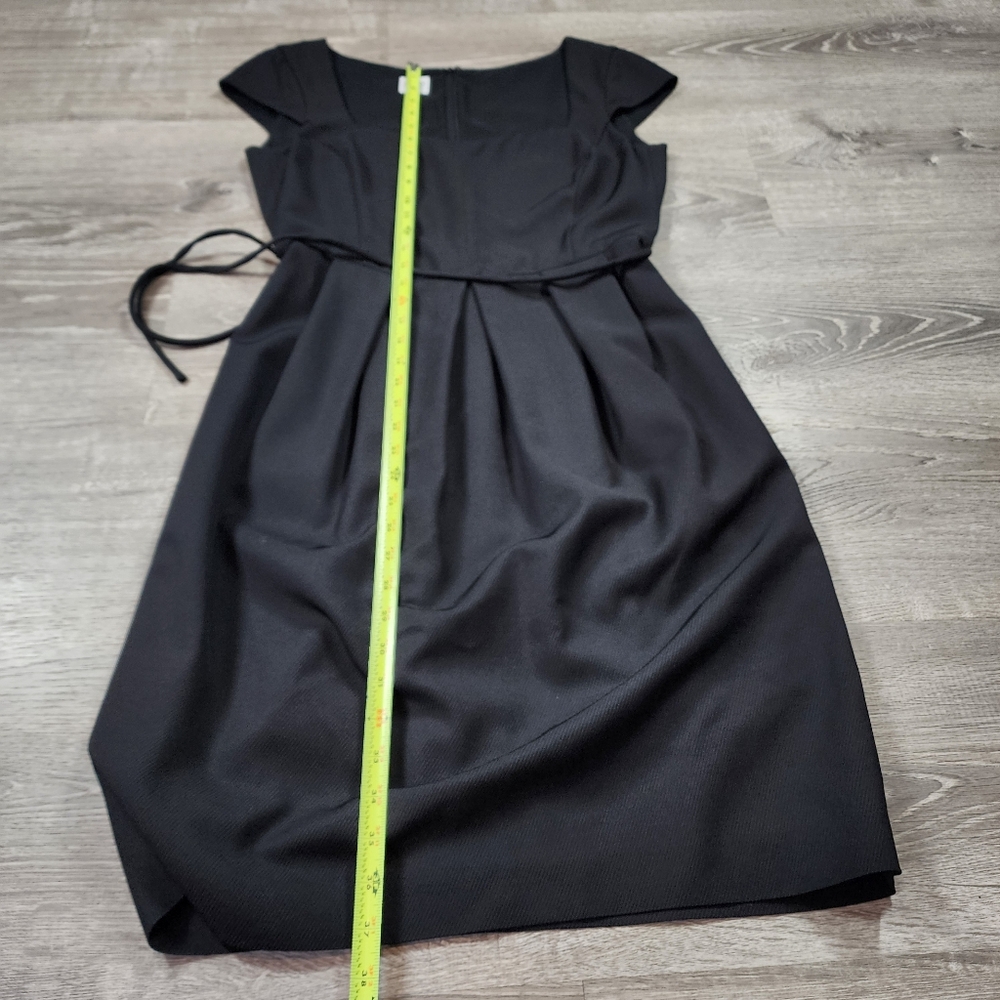 ARMANI COLLEZIONI Made In Italy Black Classic Cocktail Dress 8 - Picture 5 of 16